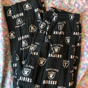 raiders sleepwear